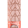 Eine Rustik Silhouette Stumpenkerze von Bolsius in der Farbe Nebliges Rosa in der Größe 19x6,8cm.