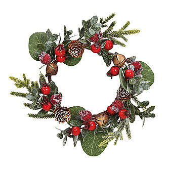 Artikelvorschau Weihnachtskranz "Snowberries" 60/220 mm (1 Stück)