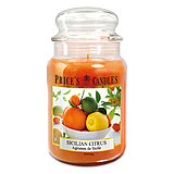 prices-candles-apothekerglas-195-100-sicilian-citrus-630g-pbj010662 Eine Apothekerglas-Kerze von Prices Candles in der Größe 19,5x10cm mit dem Duft Sicilian Citrus und einem Gewicht von 630g.