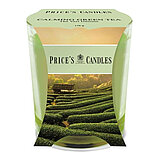 prices-candles-duftglas-89-80-calming-green-tea-1-pcj010645 Eine Duftkerze im Glas von Prices Candles in der Größe 8,9x8,0cm mit dem Duft Calming Green Tea.
