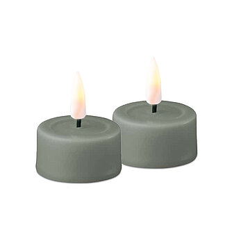 Artikelvorschau LED Teelichter - salbeigrün (2er Pack)