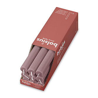 Artikelvorschau Rustik Haushaltskerzen 270/23 mm (9er Pack) - Eschen Rose