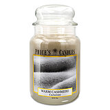 prices-candles-apothekerglas-195-100-warm-cashmere-630g-pbj010650 Eine Apothekerglas-Kerze von Prices Candles in der Größe 19,5x10cm mit dem Duft Warm Cashmere und einem Gewicht von 630g.
