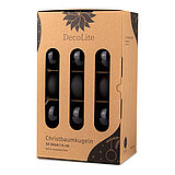 decolite-christbaumkugeln-6-cm-schwarz-144560630007.jpg Ein 30er Pack Christbaumkugeln in Schwarz mit 6cm Durchmesser von DecoLite in einer dekorativen Schachtel.