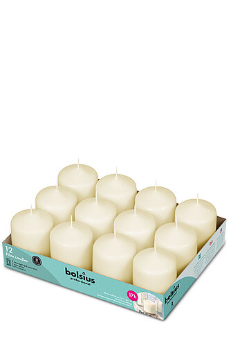 Bolsius Bolsius Stumpen 80/58 mm (12er Tray) Artikelvorschau Bolsius Stumpen 80/58 mm (12er Tray)