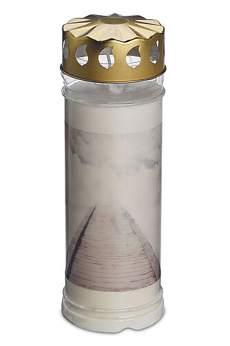 Bolsius Grablicht Nr. 7 mit Motiv - Wolken Artikelvorschau Grablicht Nr. 7 mit Motiv - Wolken