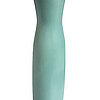 Eine Keramikvase Cone von Sandra Rich in der Größe 30x7,5cm in der Farbe Hellgrün.
