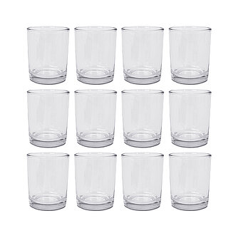 Artikelvorschau Teelichtglas PUR - Klar (12 Stück)