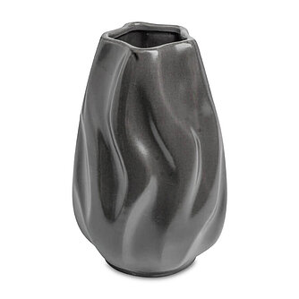 Artikelvorschau Keramik Vase Rock 200/130 mm - grau (1 Stück)