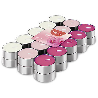 Artikelvorschau Duft-Teelichte 3-farbig 3,5h (8x30er Pack)