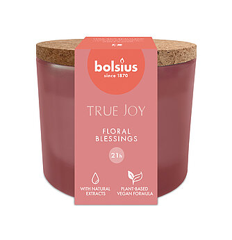 Artikelvorschau True Joy Duftglas mit Korkdeckel - Floral Blessings (1 Stück)