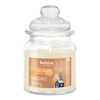 Bolsius Bolsius: True Glow Duftglas mit Deckel 129/79mm - Silent Night Artikelvorschau Bolsius: True Glow Duftglas mit Deckel 129/79mm - Silent Night