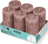 bolsius-professional-rustik-stumpenkerzen-130-68-wildlederbraun-6-103468791527 6 Bolsius Professional Rustik Stumpenkerzen in der Größe 13x6,8cm in der Farbe Wildlederbraun.