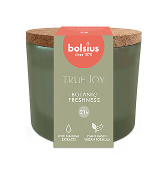 Artikelvorschau True Joy Duftglas mit Korkdeckel - Botanic Freshness (1 Stück)