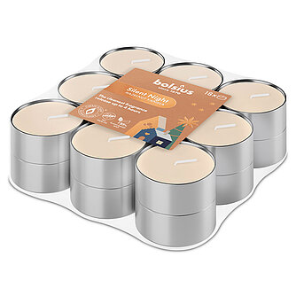 Artikelvorschau Bolsius: True Glow Duft-Teelichte (18er Pack) - Silent Night