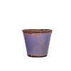 Ein Vintage Glas Flower Pot von Sandra Rich in der Größe 10x11cm in der Geruchssorte Lavendel.